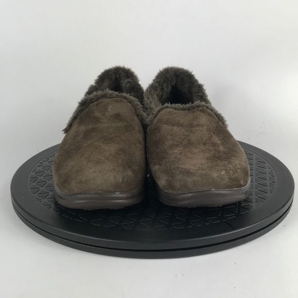 Skechers Goga Mat Pillars Faux Fur Brown Slip On Shoes 14310 Women’s Size 9 - Picture 2 of 12